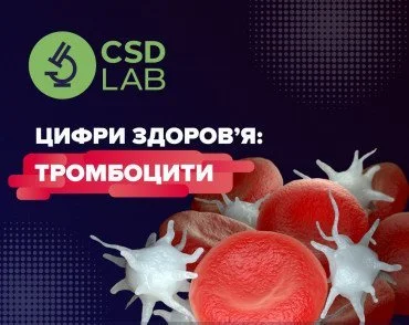 Цифри здоров'я: тромбоцити 