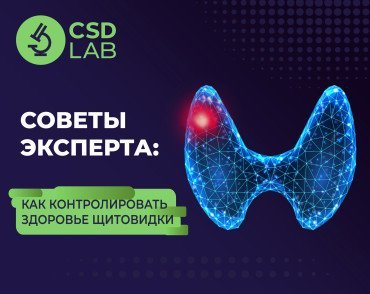 Советы эксперта Как контролировать здоровье щитовидки CSD Lab