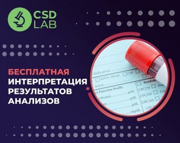 Бесплатная интерпретация результатов анализов