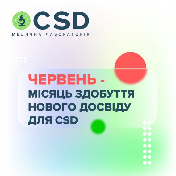 Червень місяць здобуття нового досвіду для спеціалістів CSD