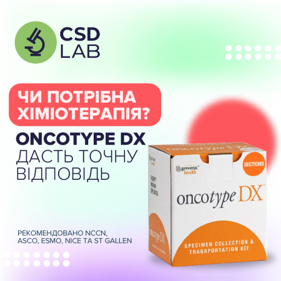 Нужна ли химиотерапия при раке груди? Oncotype DX даст точный ответ