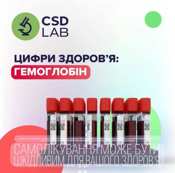 Цифри здоров'я: гемоглобін