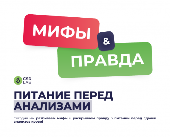 мифы и правда питание перед анализами