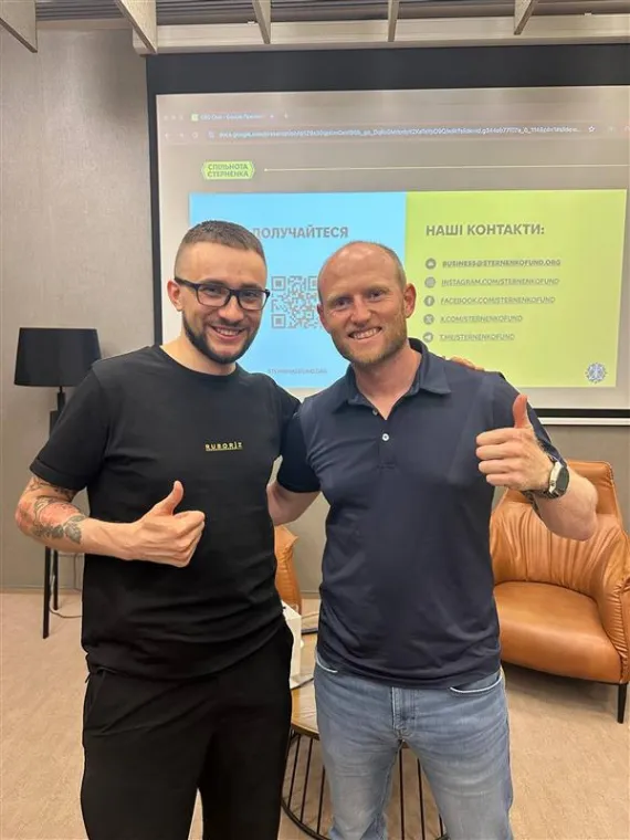 Партнерство заради мирного неба: CSD LAB підтримує фонд “Спільнота Стерненка” 